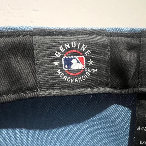 New Era, 59Fifty, Fitted Hat, New York Yankees, Blue & White - Picture 8 of 9